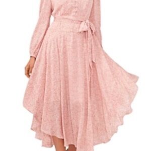 Vince Camuto NWT Pink Orchid Daisy Daze Dress size S.